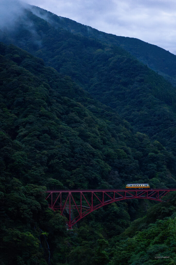 南阿蘇鉄道高森線の立野〜長陽を走るMT-3000形